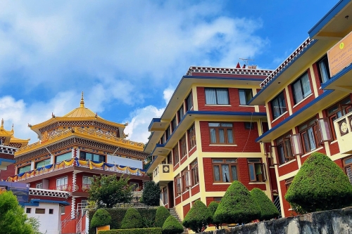 Tu Viện Thrangu Tashi Yangtse - Namo Buddha - Nepal 